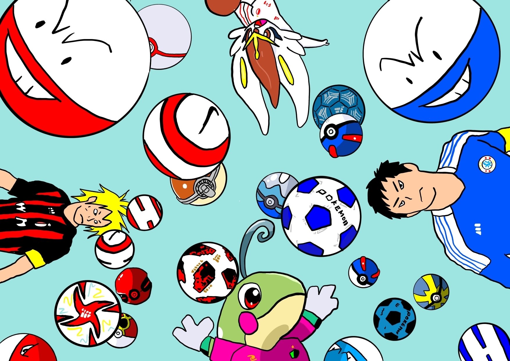 ポケモンとサッカー 比嘉ゲーム坊や Note