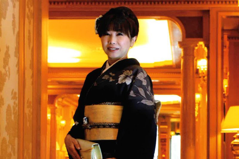 社長就任時の郡司正江さん