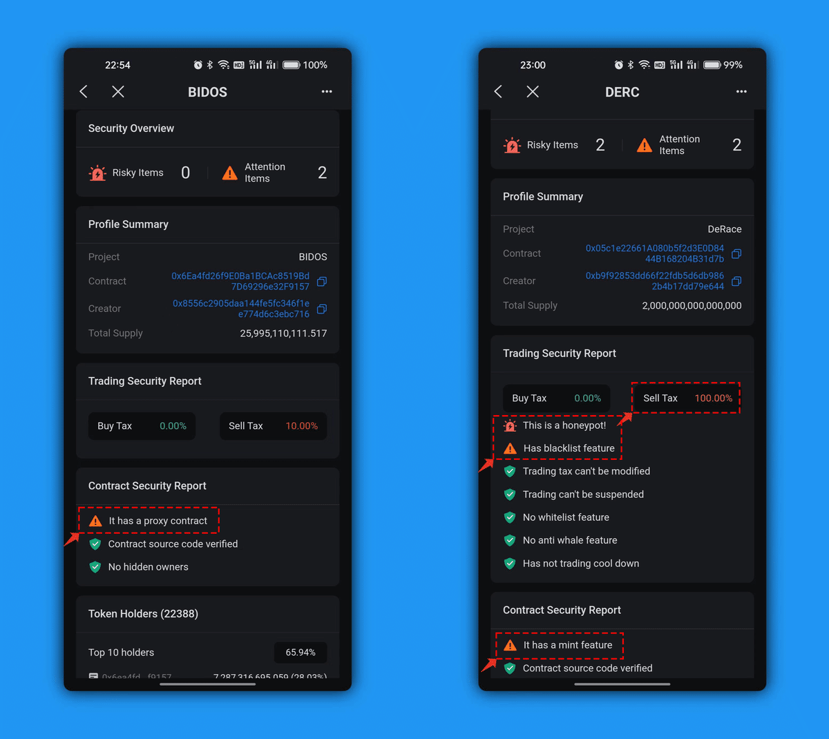 トークンセキュリティ検知機能の使い方｜TokenPocket (トークン