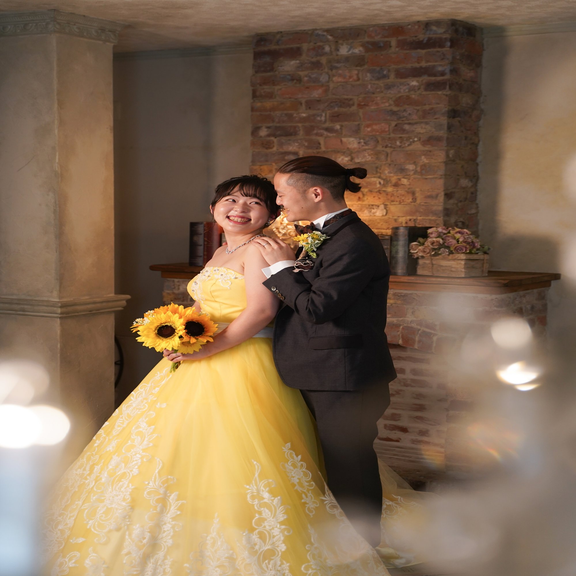 カラードレス黄色 ウェディングフォトスタジオアンシャンテ横浜のnote Note