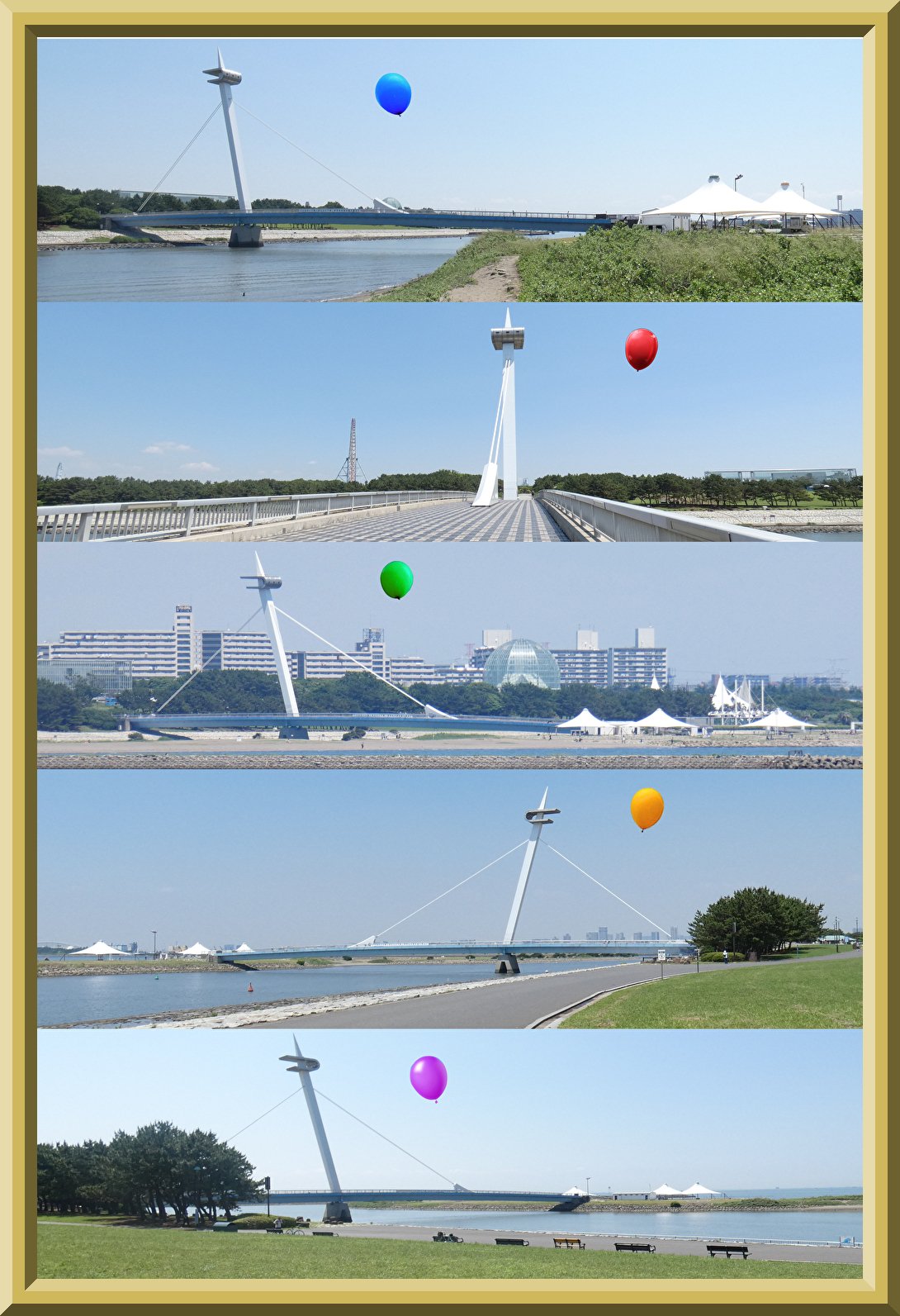 葛西渚橋の見える風景｜金さん