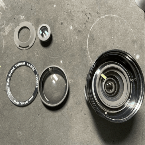 PENTAX SUPER-MULTI-COATED TAKUMAR 24mm F3.5 分解｜FWP_office