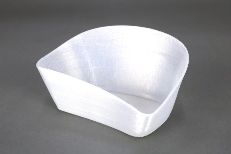 3Dプリンタで製作したガーグルベースン