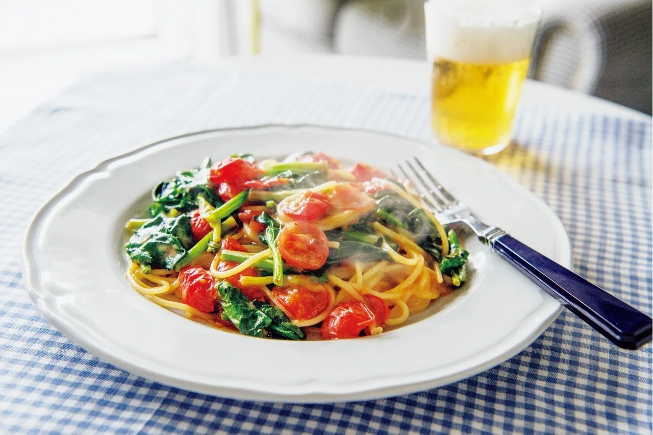 手軽に朝のスープと昼のパスタ。｜スパイスとハーブと栗原はるみ