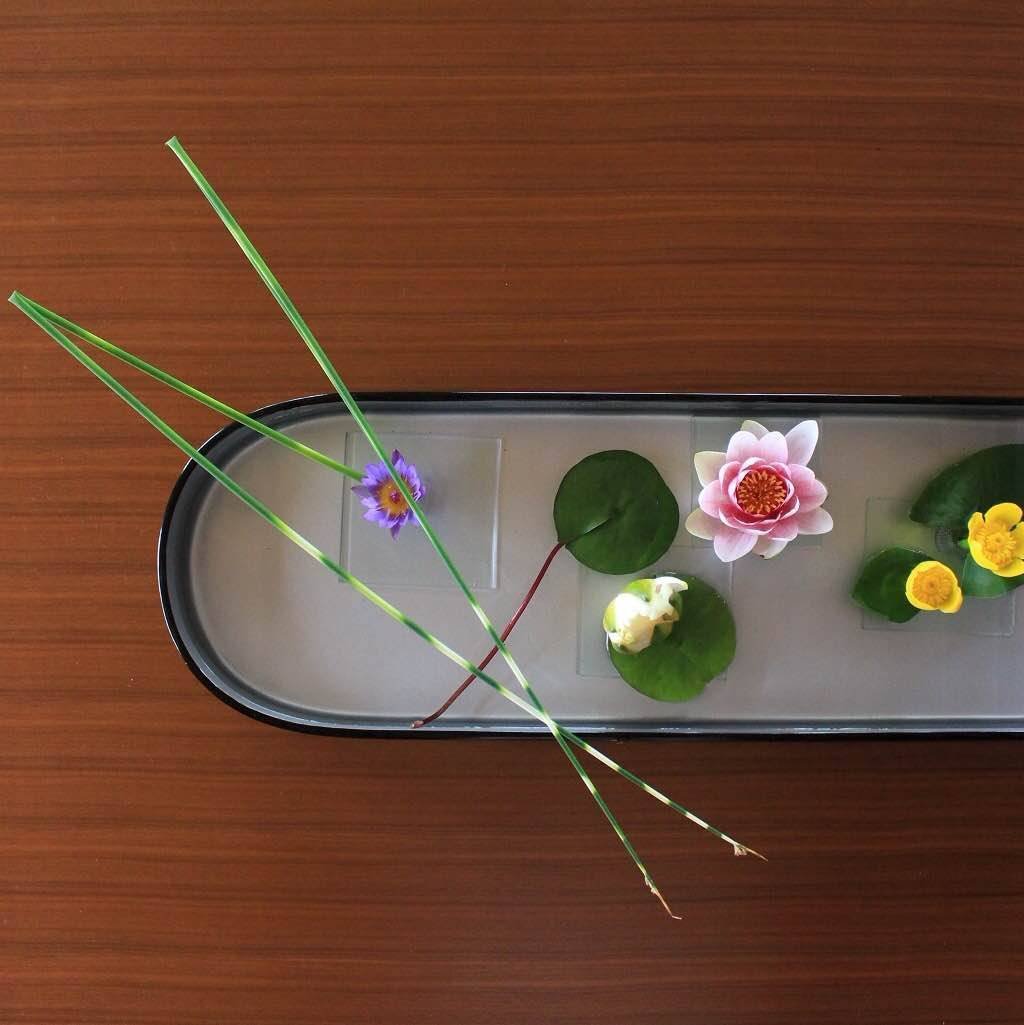 フラワーアレンジメントのルーツとされる花・睡蓮 ─モネの絵画と