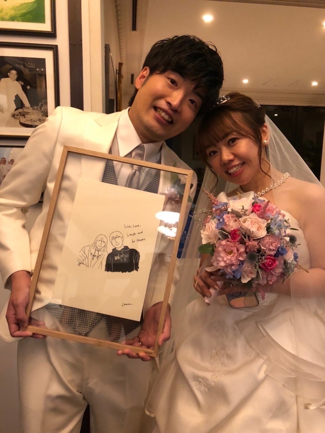 サプライズで結婚式に招待された話｜いっちー