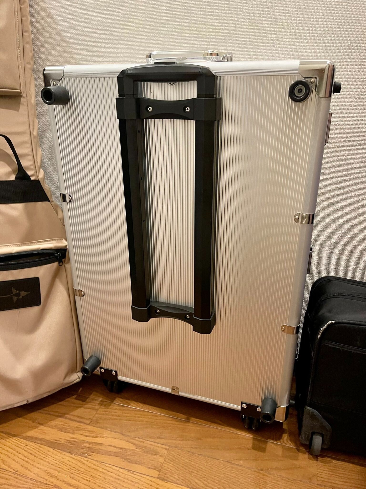 未使用 スノコ式エフェクターボード バッグ\u0026固定用テープ付