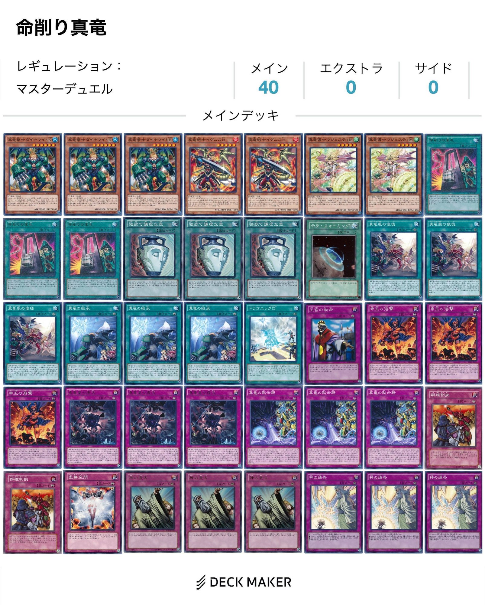 勇者環境を命削り真竜で戦い抜いたのでデッキレシピ紹介 Charles Cabbage Note 勇者環境を命削り真竜で戦い抜いたのでデッキレシピ紹介 Charles Cabbage Note