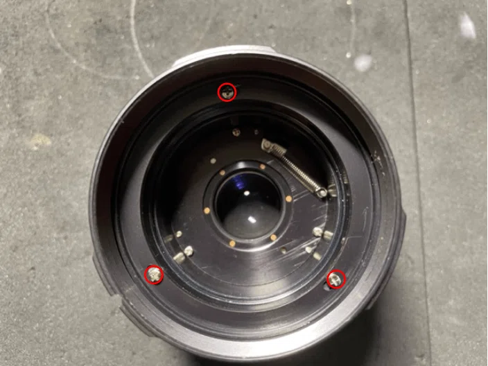 CANON FD 50mm F1.8 S.C. 分解｜FWP_office