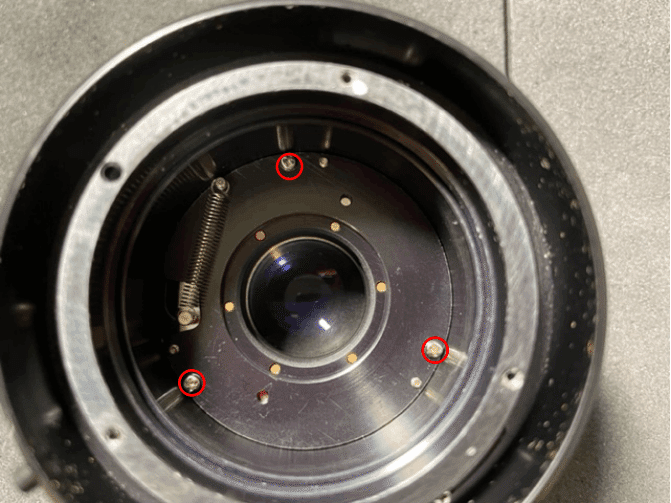 CANON FD 50mm F1.8 S.C. 分解｜FWP_office
