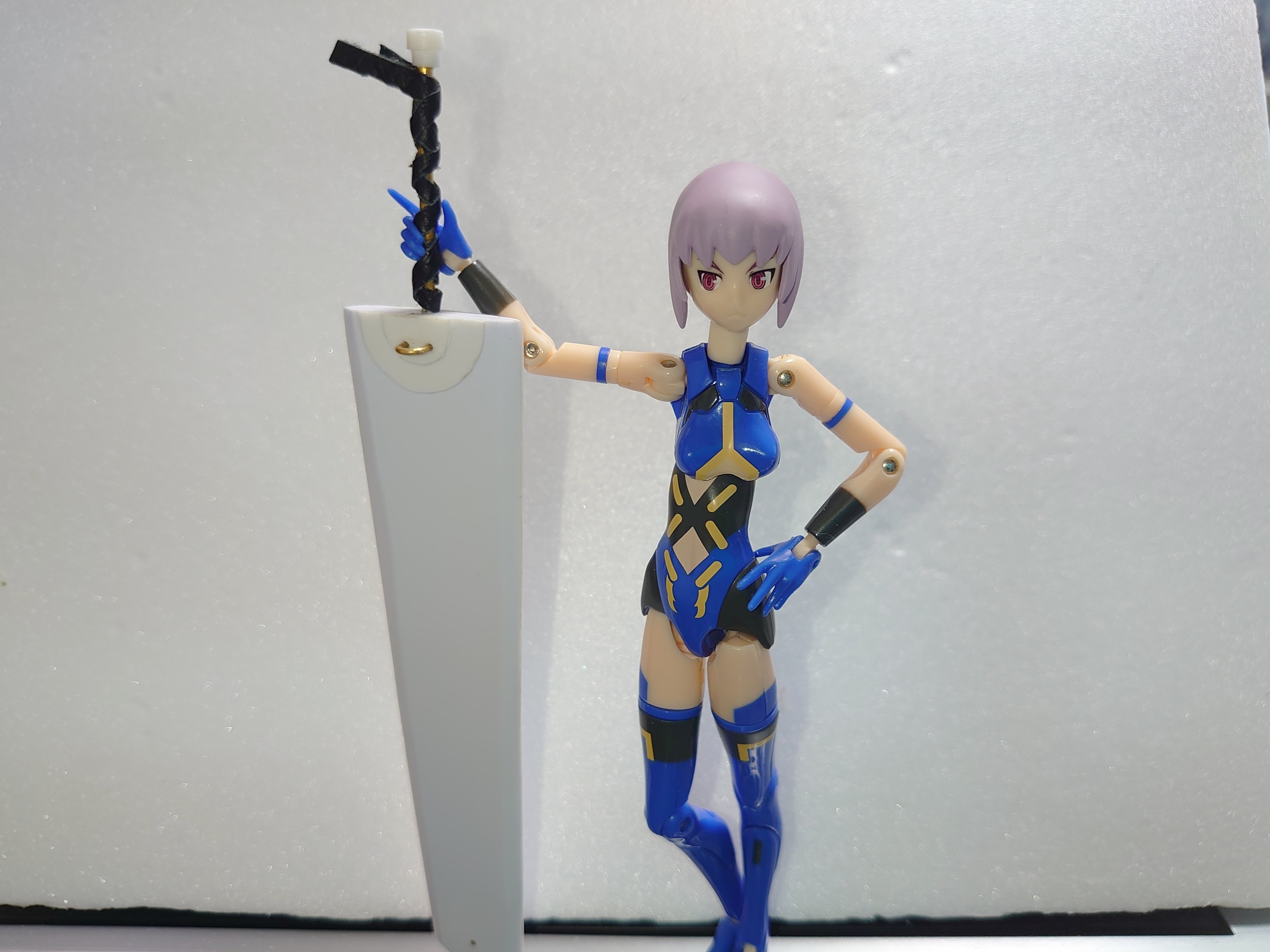 武器を作る（プラバン積層工作①）｜深波 月夜