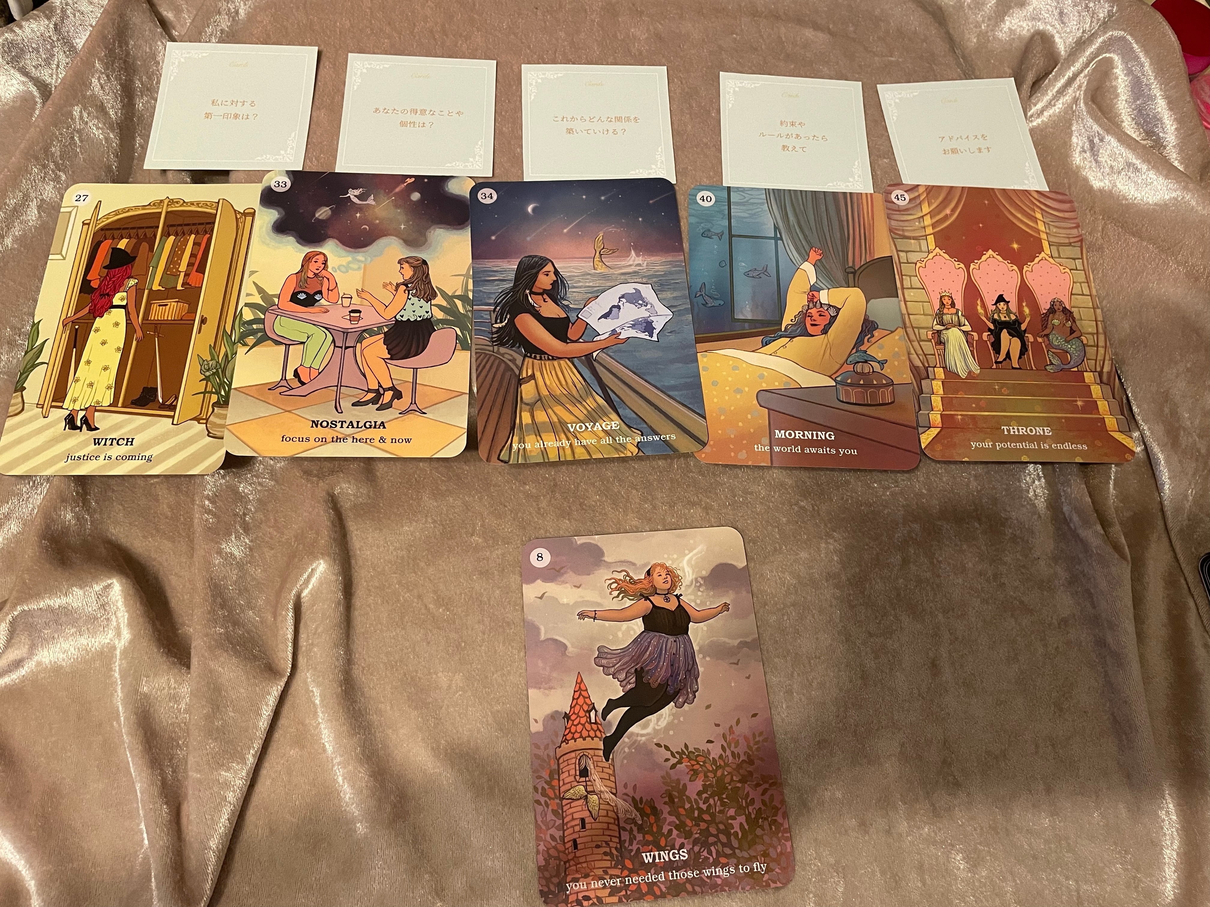 デッキ開封】believe in your own magic ORACLE DECK｜sweet*basil