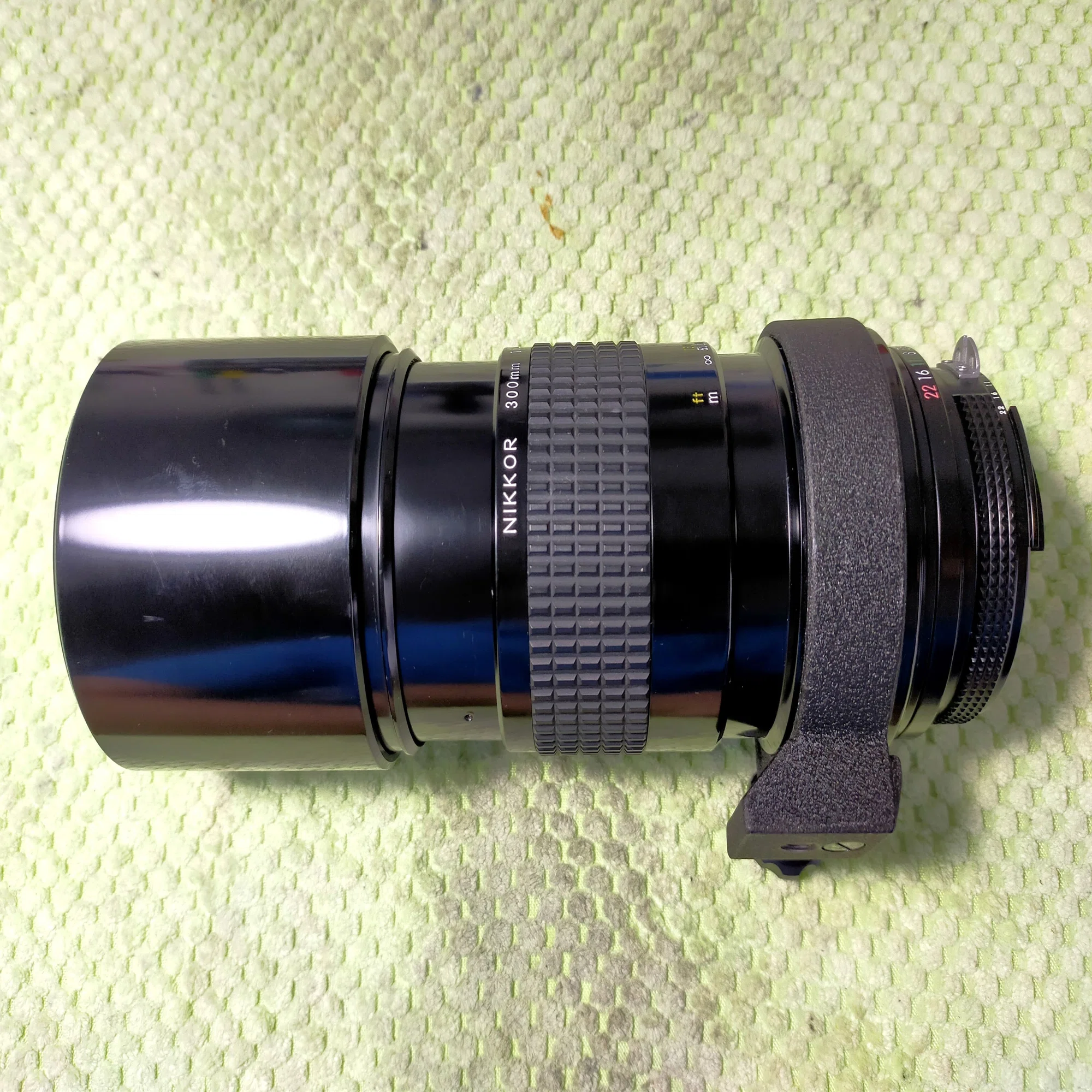 Nikon Ai 300mm F/4.5の分解｜フィルムカメラ修理のアクアカメラ