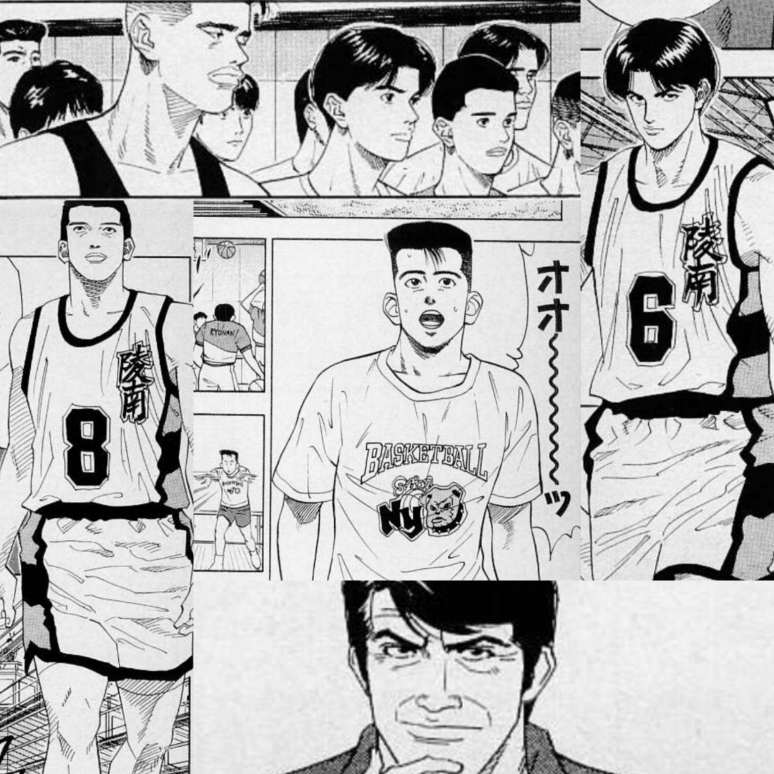 SLAM DUNK「セル画・仙道彰vs桜木花道」 それでも仙道ならなんとかしてくれる SLAM DUNK「セル画·仙道彰