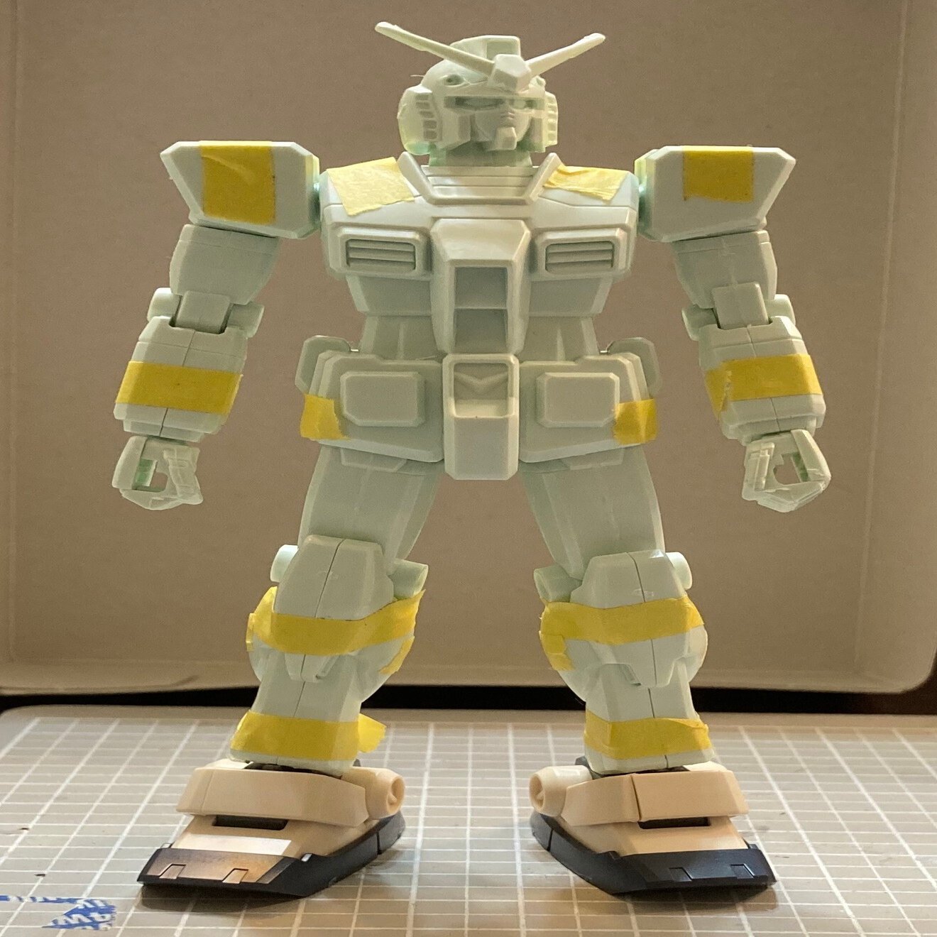 ガンプラ Msv フルアーマーガンダム 1 144 をfg 旧キット Hgucのミキシングでつくってみた Vol 1 改造編 Hirofus