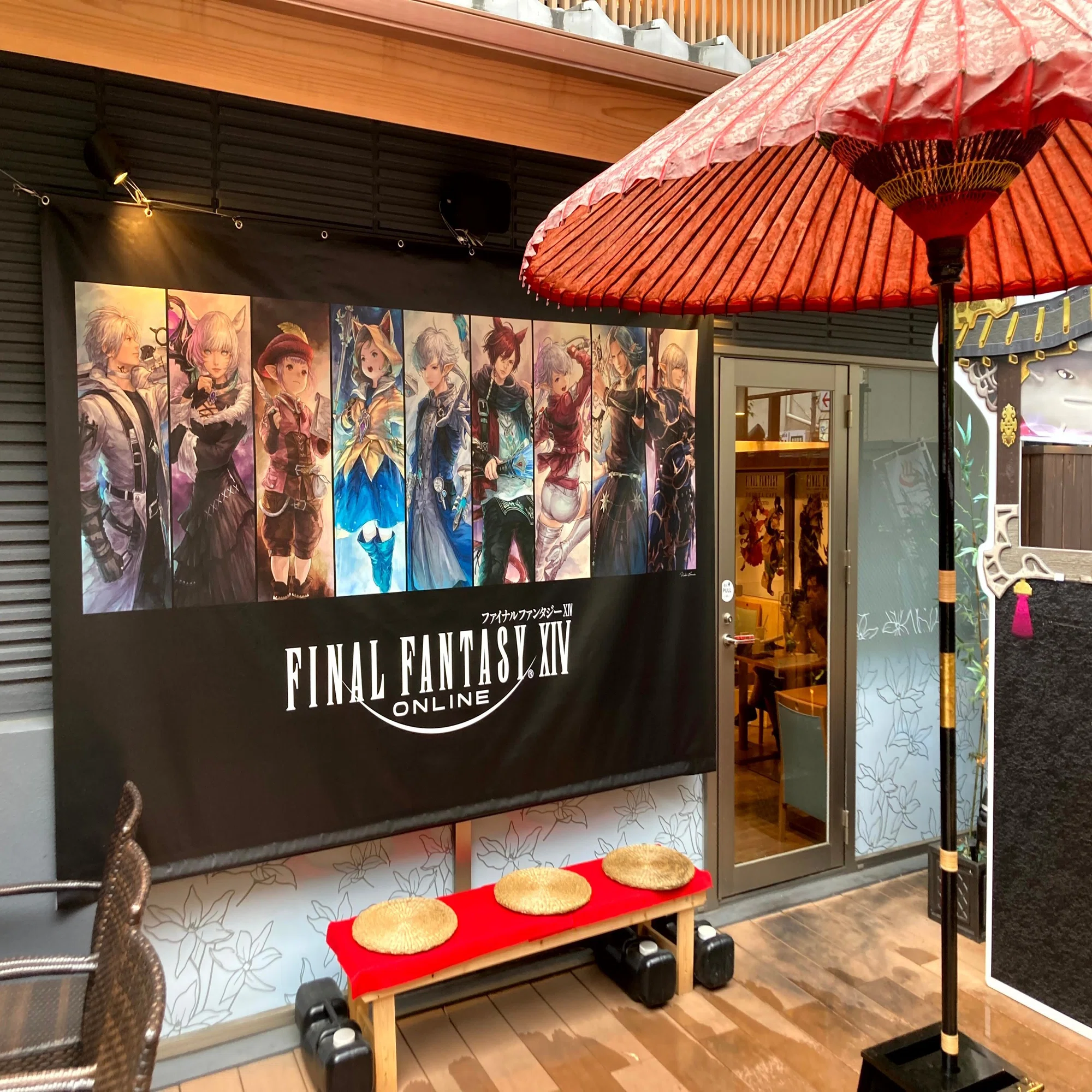 FF14】エオルゼアカフェ京都来訪＆宿泊レポ｜こぜ