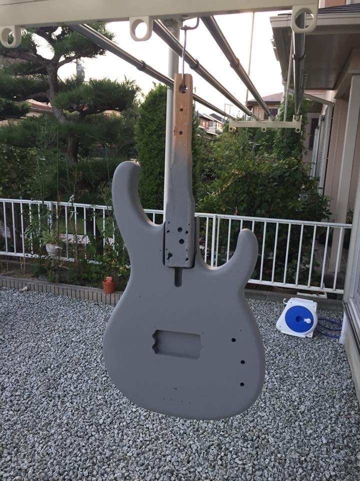 【傷ナシ】Modulus  FU4 モデュラス(グリーン・フレーク) MODULUS FU4 Funk Unlimited Bass w/Badass II (Silver Flake
