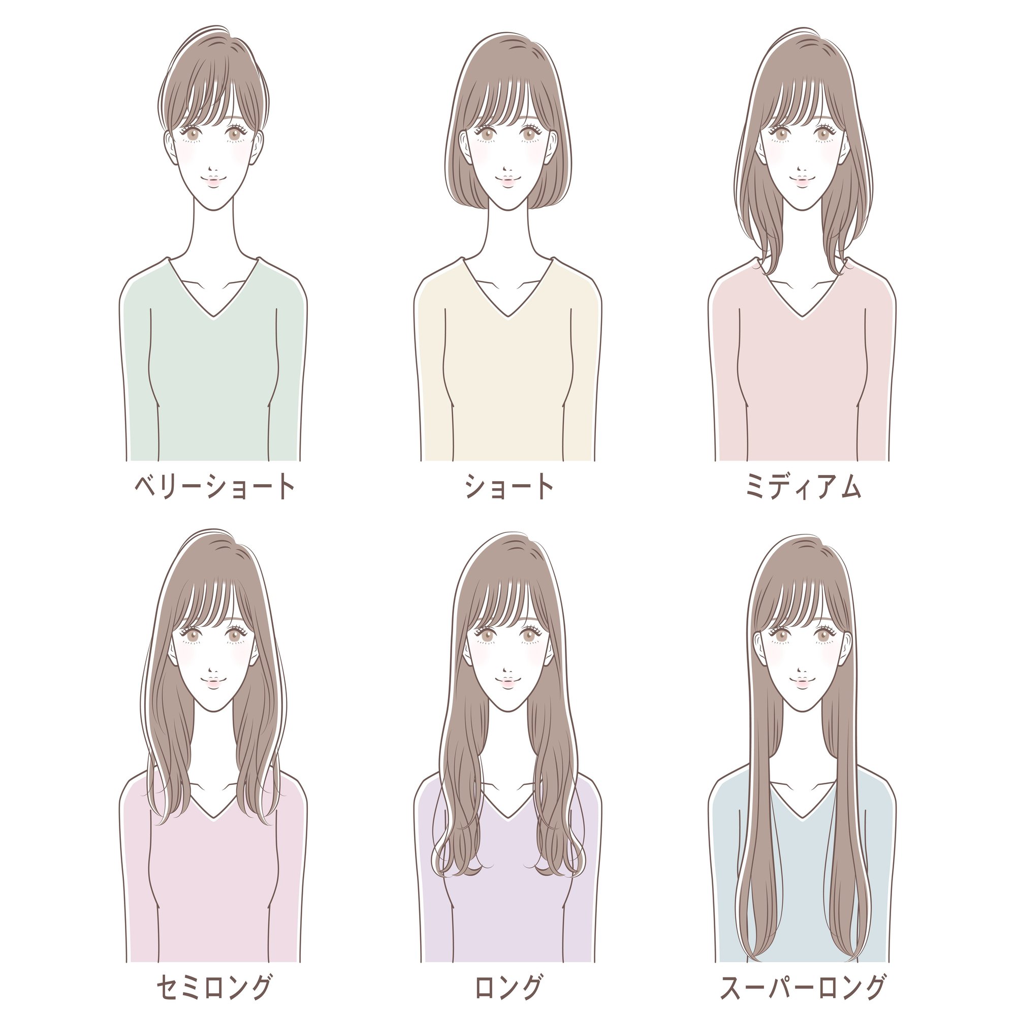 ショートヘアが似合うかを見極めるポイントは顎の長さ 顔タイプアドバイザーが 誰でも似合う 髪の長さがわかる方法 を教えます Sayaka オンライン顔タイプ診断 Note