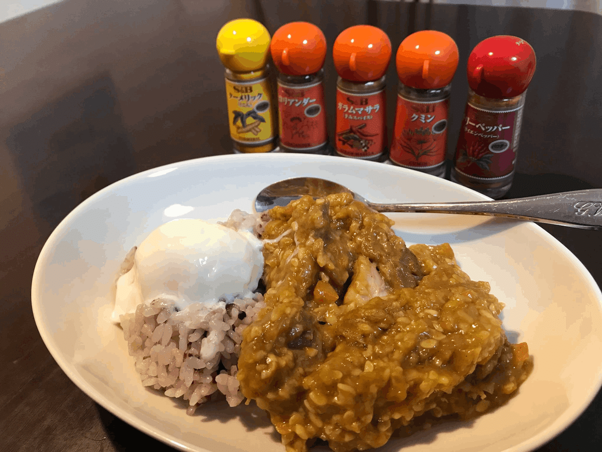 ホットクックでカレーと温泉卵を作るレシピ