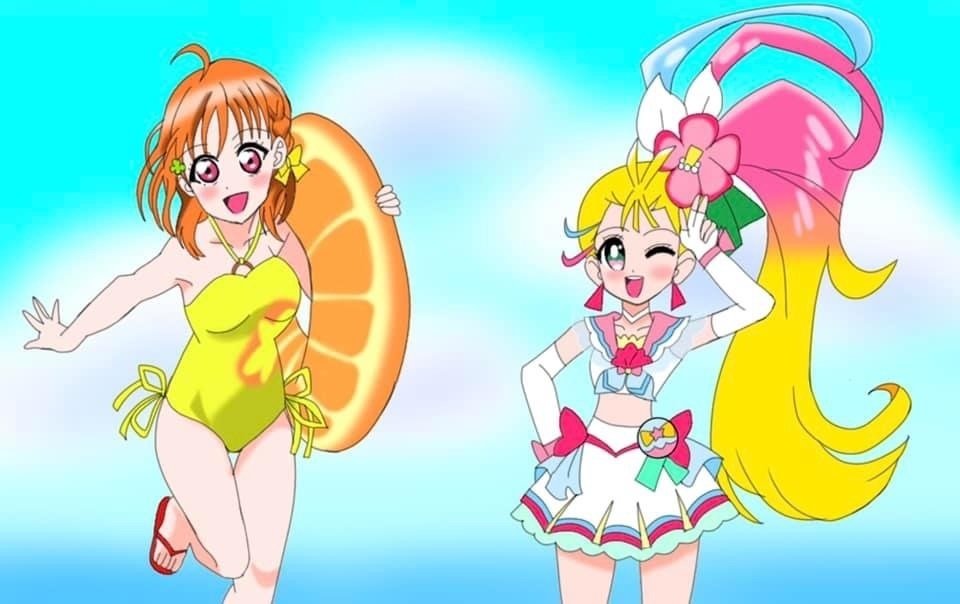 8月1日はトロピカル~ジュ!プリキュアのキュアサマー(夏海ま 8月1日はトロピカル~ジュ!プリキュアのキュアサマー(夏海ま