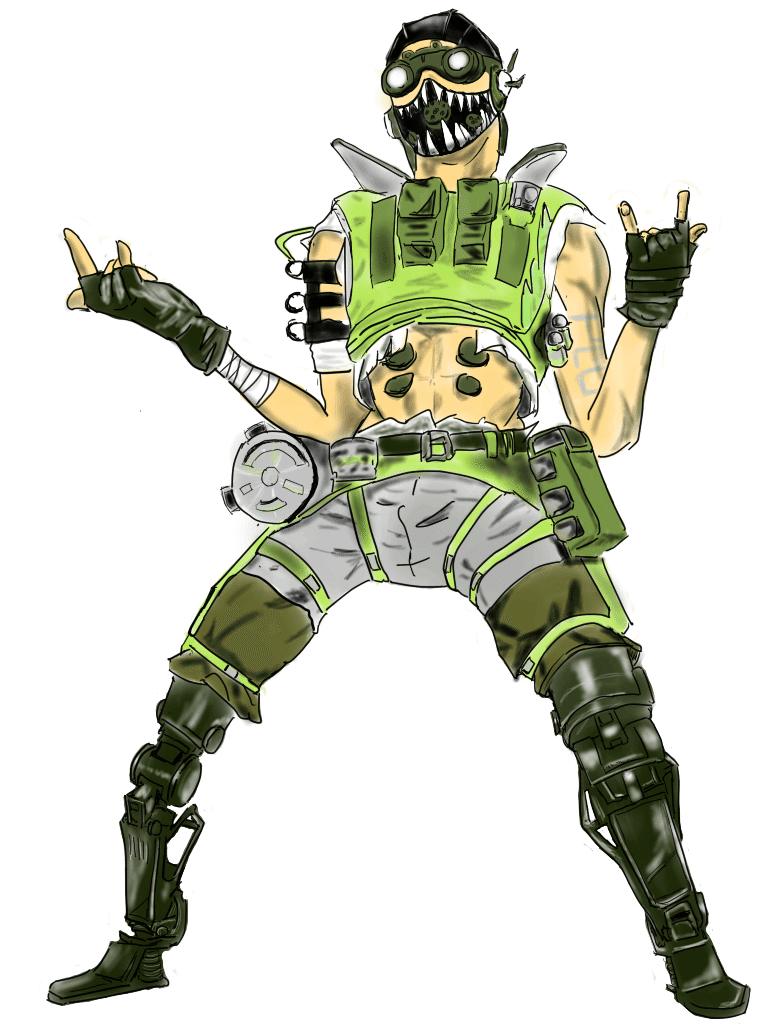 喰う寝る描く【APEX】やっとオクタン上がった……！｜かずもん