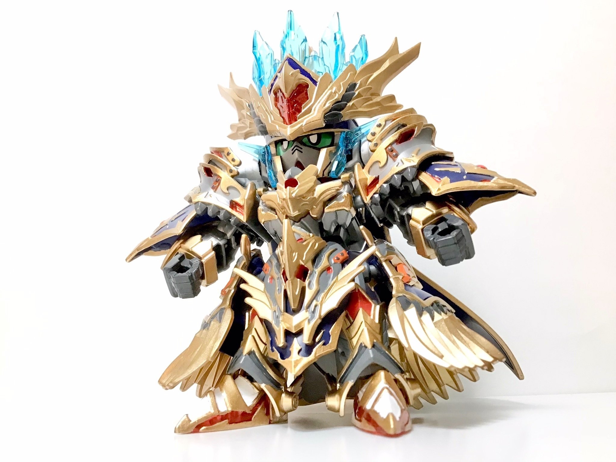 SDW アーサーガンダムMk-Ⅲ&軍馬(ナイトワールドver.) 完成編｜YASARI