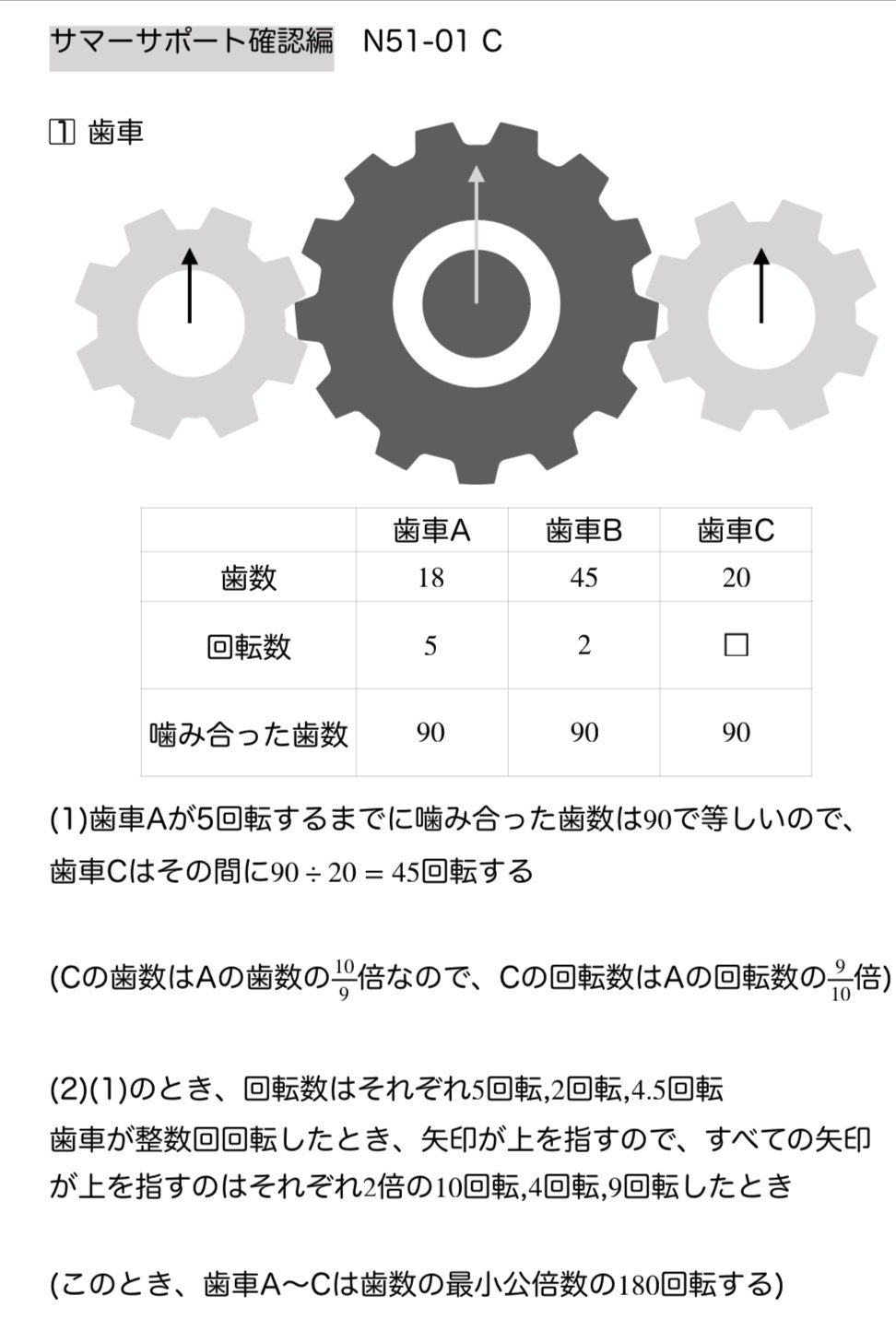 算数5年サピックス サマーサポート解説［N51-04 2量の関係］｜SAPIX