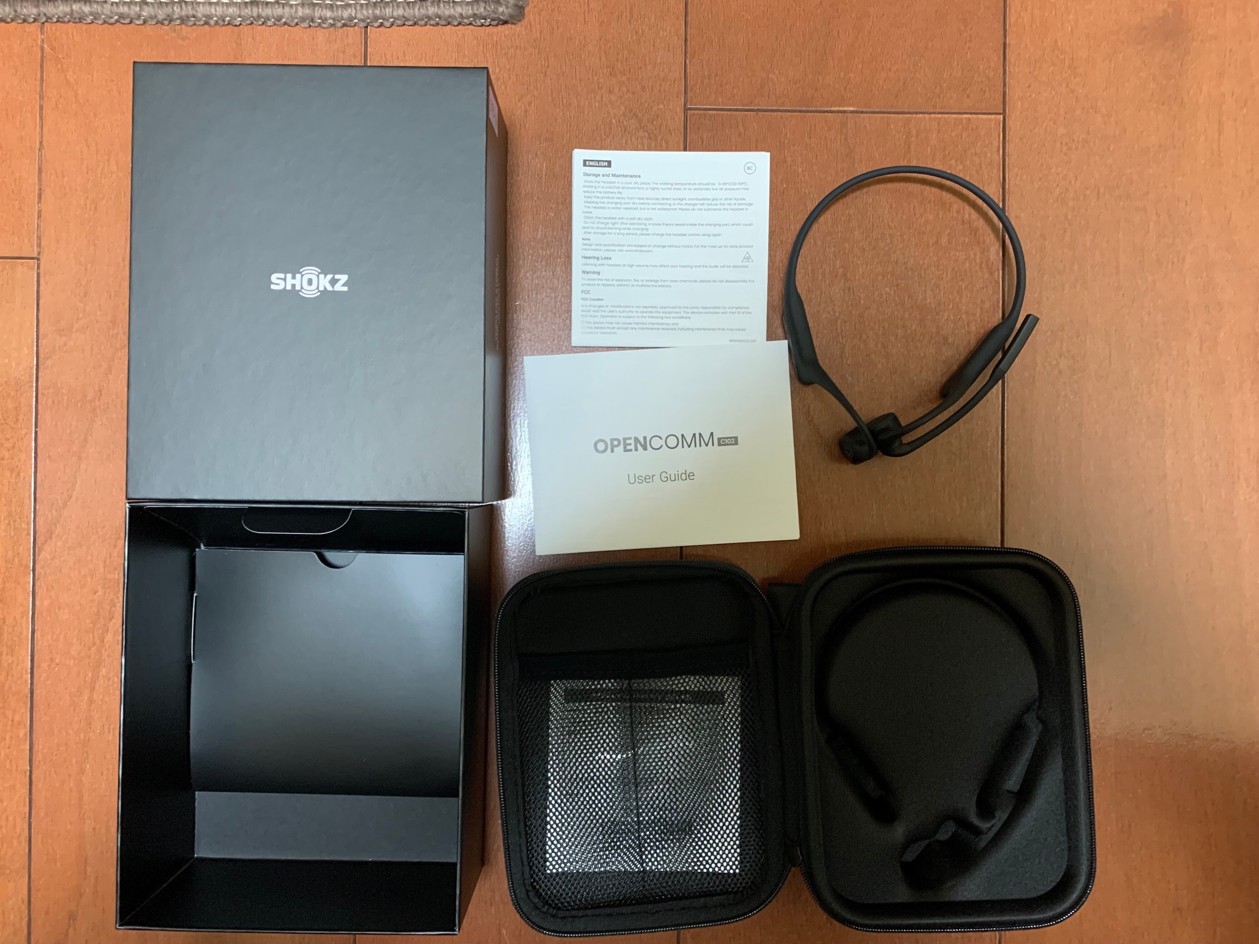 Shokz OpenCommが(一時的に)やってきた！｜まひくん