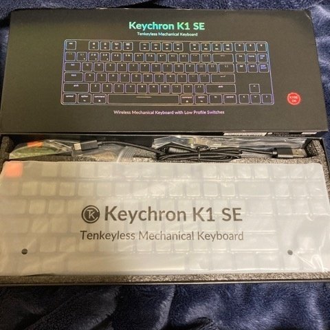 Keychron K1SE V5 JIS（white LED）茶軸 Keychron K1 SE Wireless Mechanical Keyboard (Version 5)