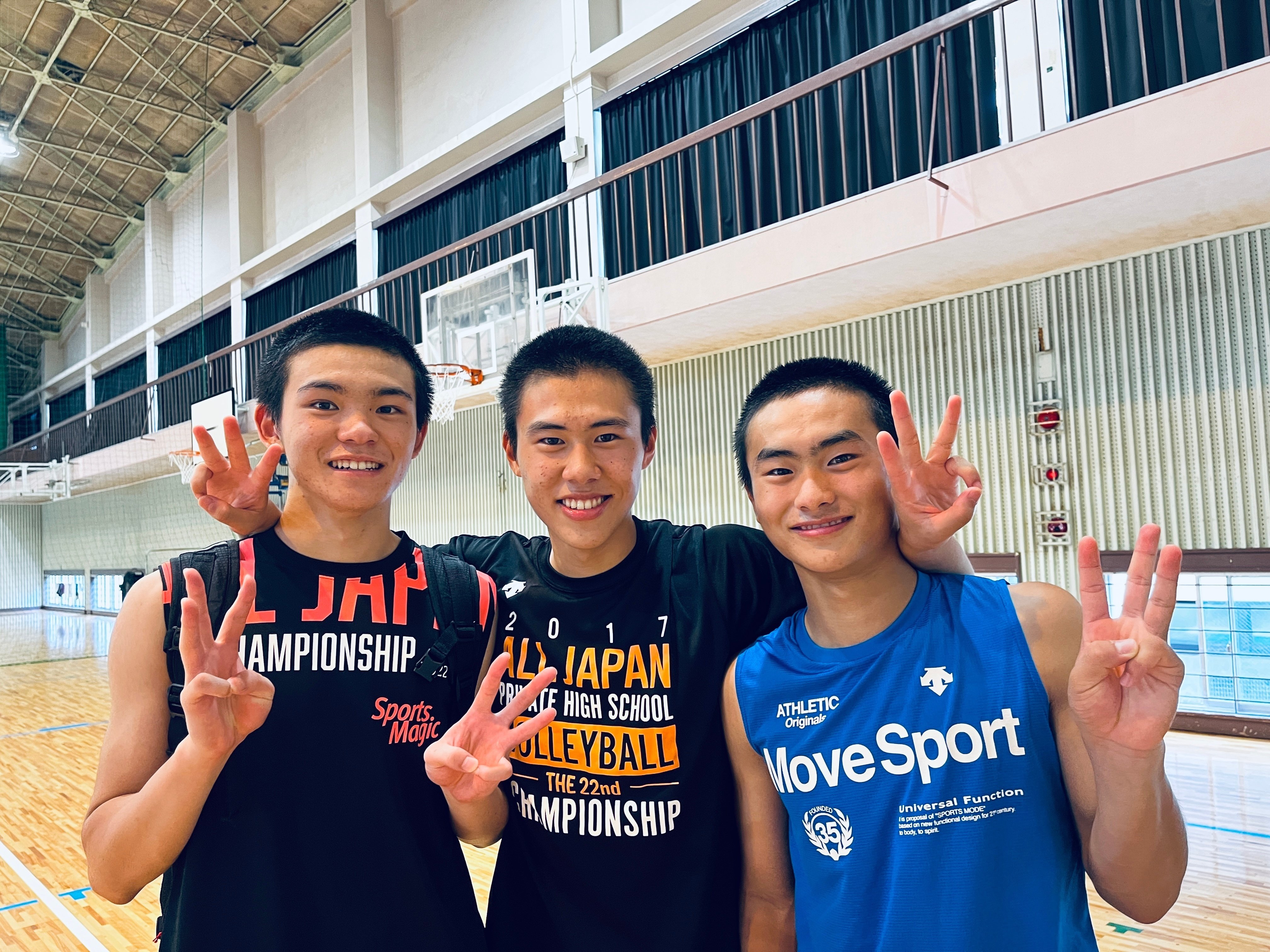 鹿児島市立鹿児島商業高等学校 男子バレーボール部 練習着 T