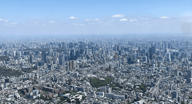 東京　ヘリコプター　遊覧