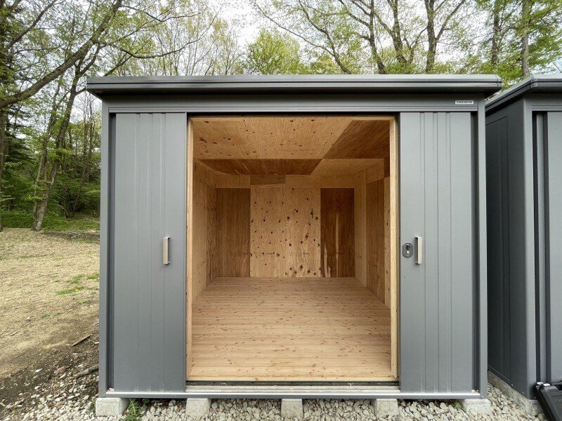 物置倉庫をガーデンライブラリー小屋に。｜えんがわ商店｜セルフビルド  