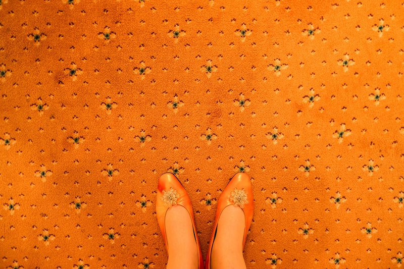 ホテル川久の可愛い床の画像④