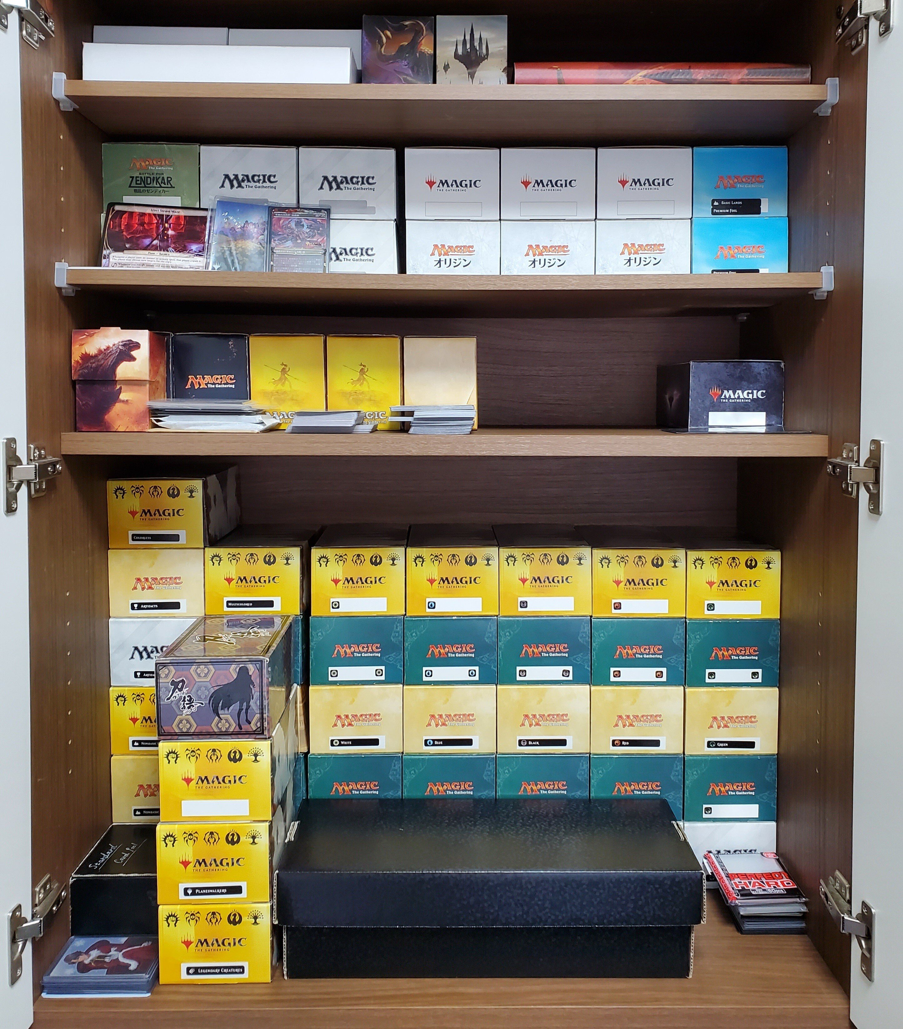 マジック：ザ・ギャザリング 倉庫整理品 MTG】カードの仕分け 整理整頓｜TaKa