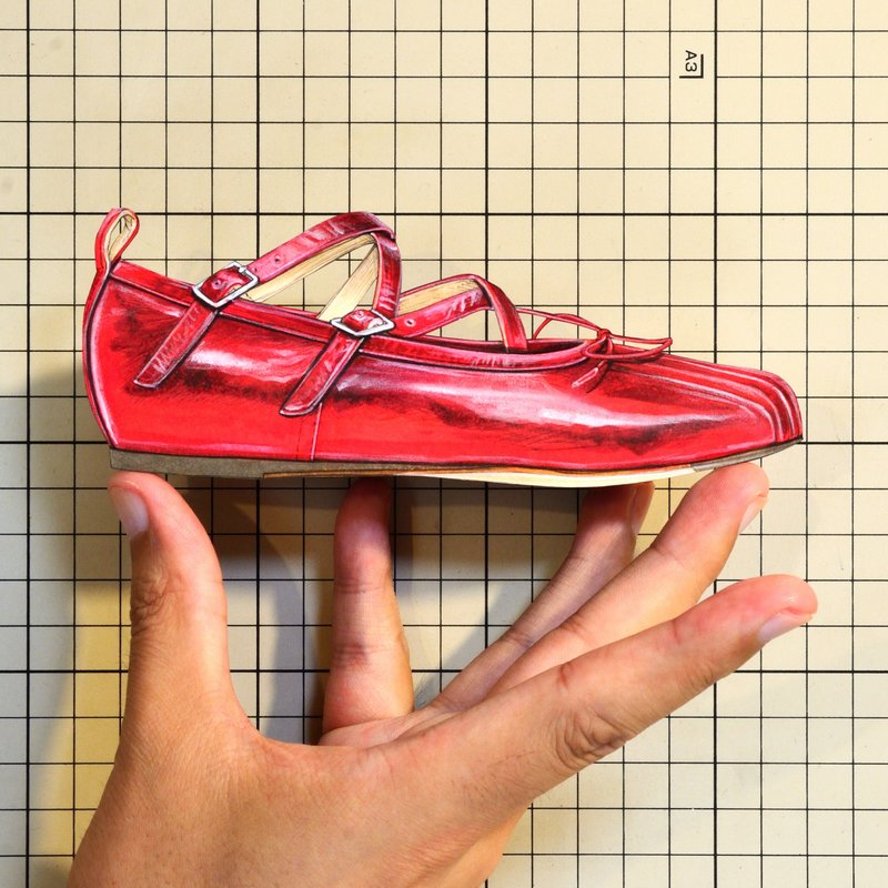 Shoes：01950 “Simone Rocha” Criss-Cross Ballerina Pump（SS2022）