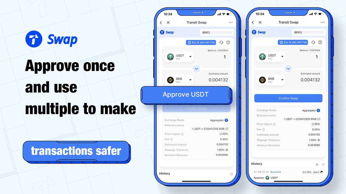 Transit Swap │ TokenPocketが提供するマルチチェーンDEX Transit Swap │ TokenPocketが提供するマルチチェーンDEX