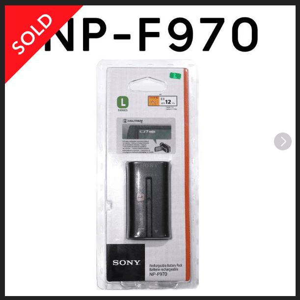新品未開封SONY NP-F970 Np F 970 Battery | eBay