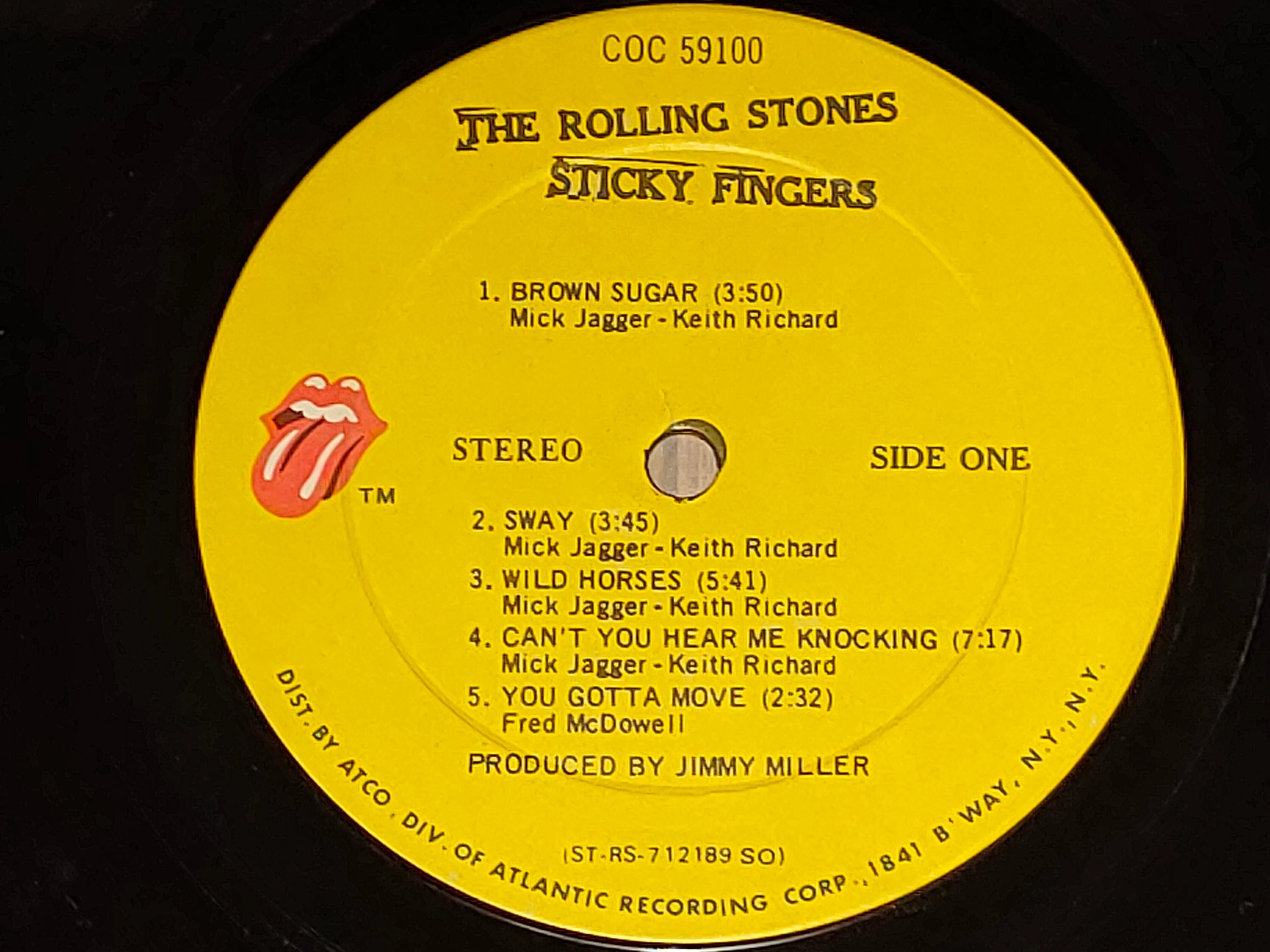 Sticky Fingers】(1971) Rolling Stones ストーンズ・レーベルの第一弾