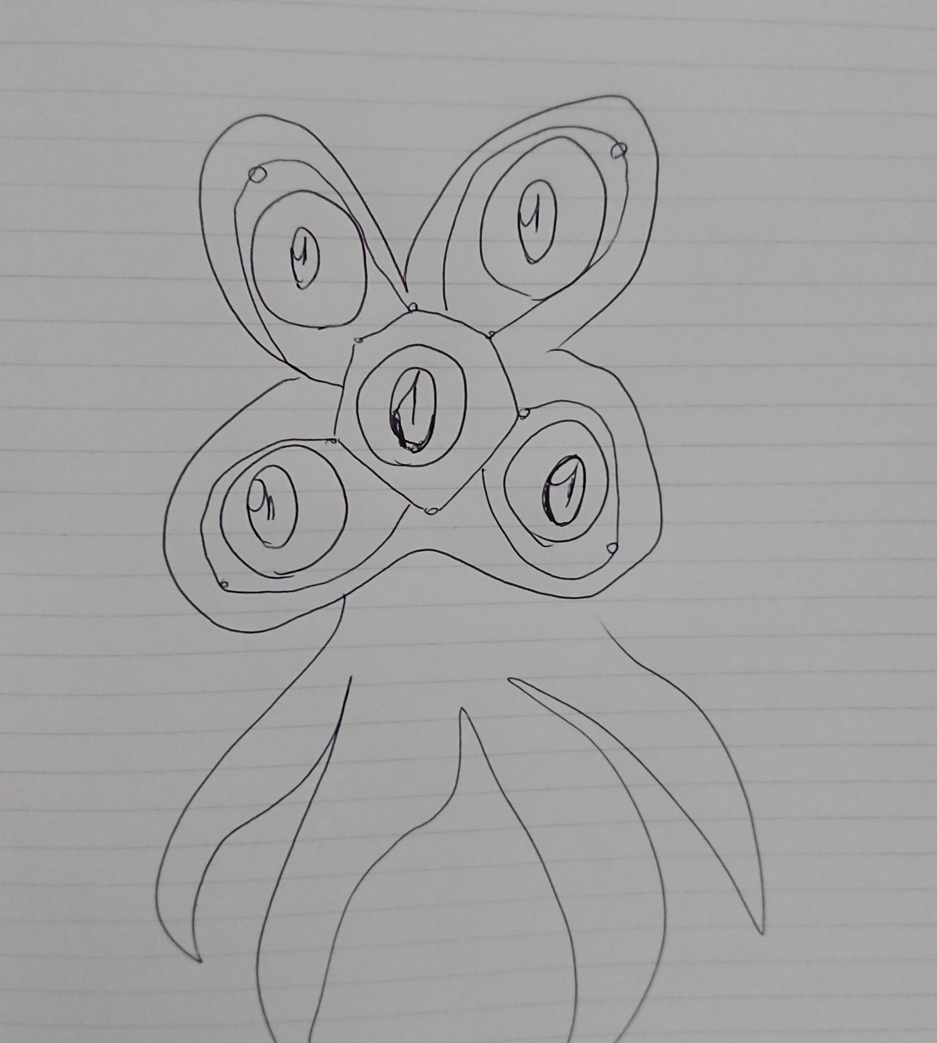 オリジナルイラスト バケモノ なっちょん Note