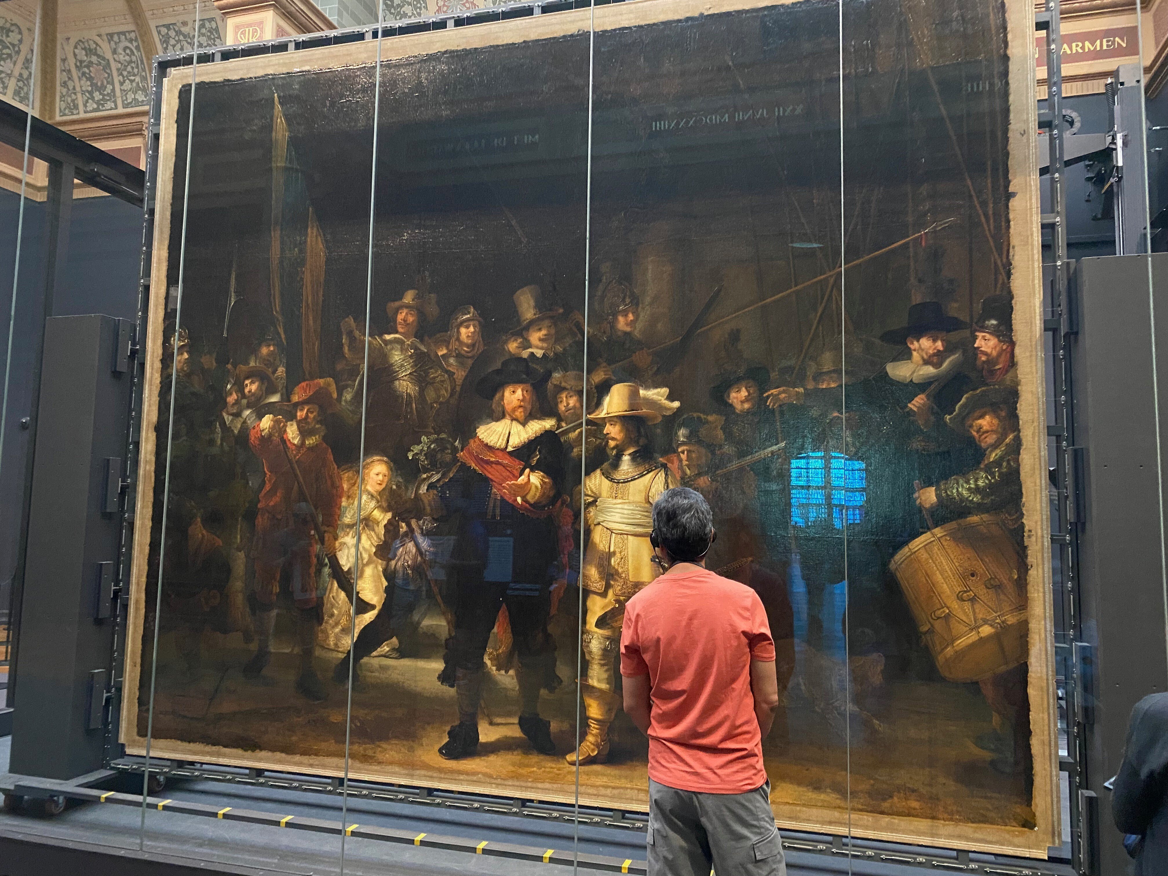 アムステルダム国立美術館ボリス君 2人とも丸顔さん レンブラントにフェルメール etc. オランダ美術の宝庫