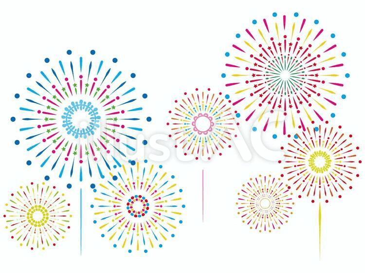 花火のイラスト 花火のイラスト無料素材から Super Poppy411 Note