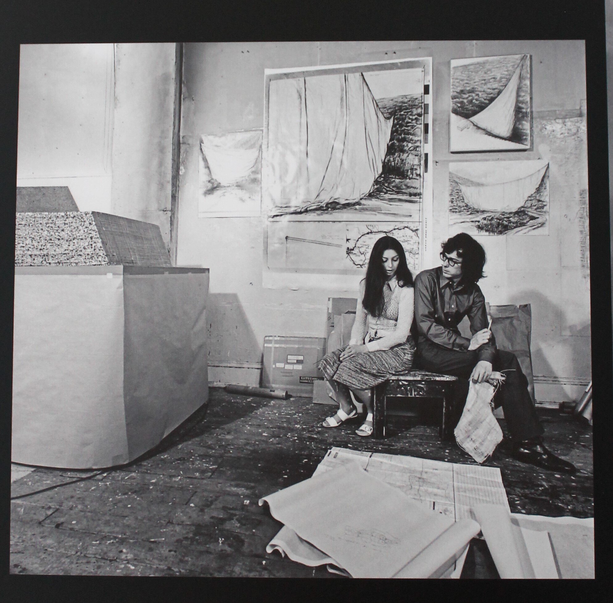 クリストとジャンヌ゠クロード-包まれた凱旋門 (→人生を懸ける,の意味