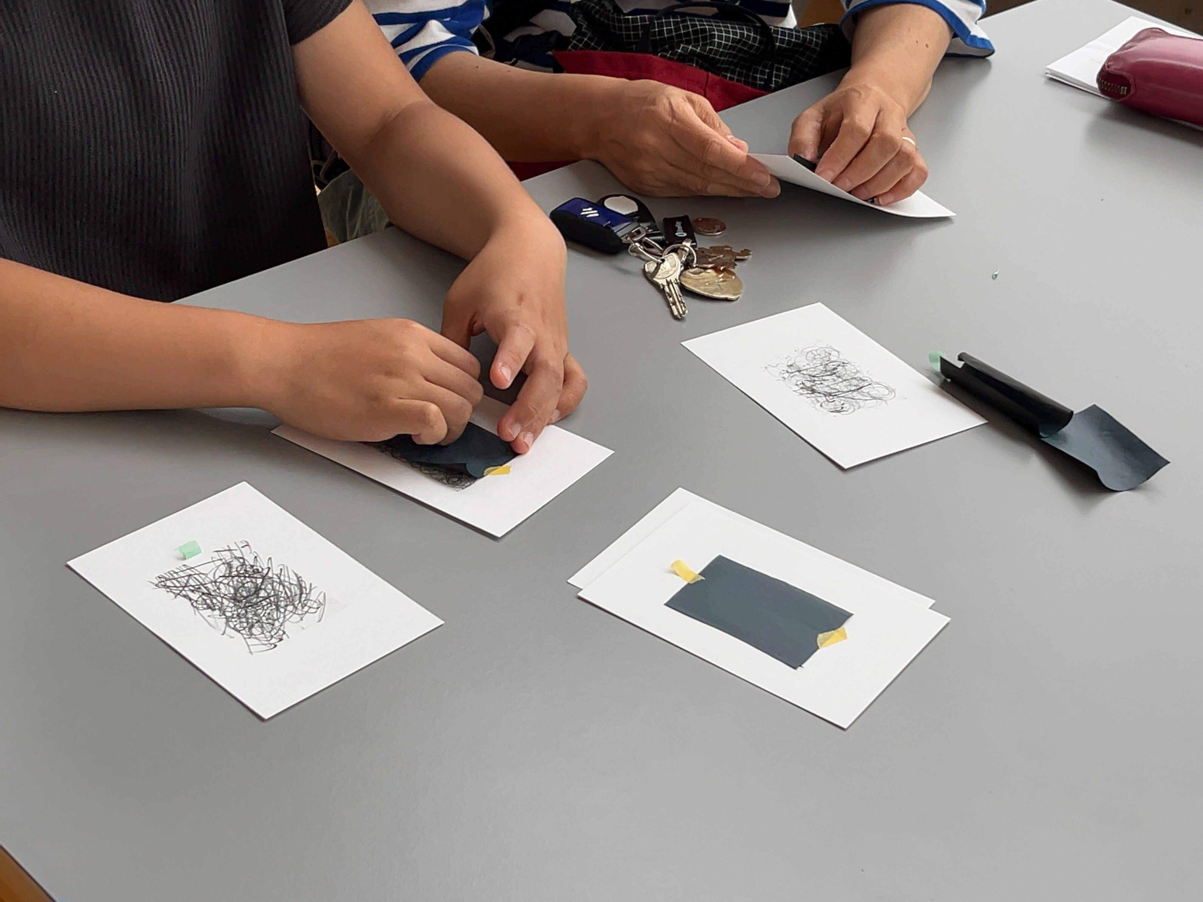 文谷有佳里ワークショップ「見えないドローイング」｜清須市はるひ美術館