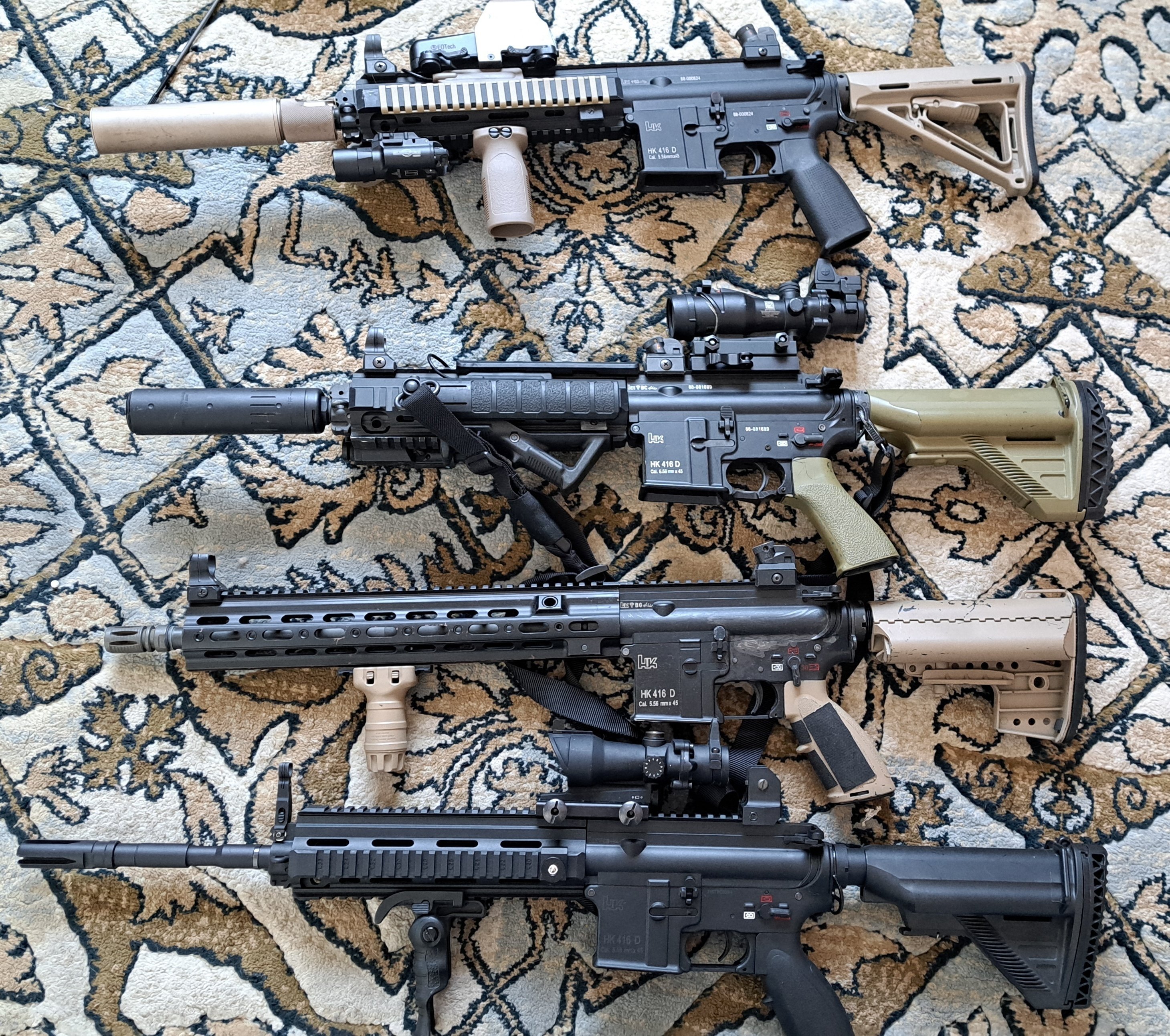 UFC1万電動福袋】S&T HK416D 14.5RS スポーツライン G3電子