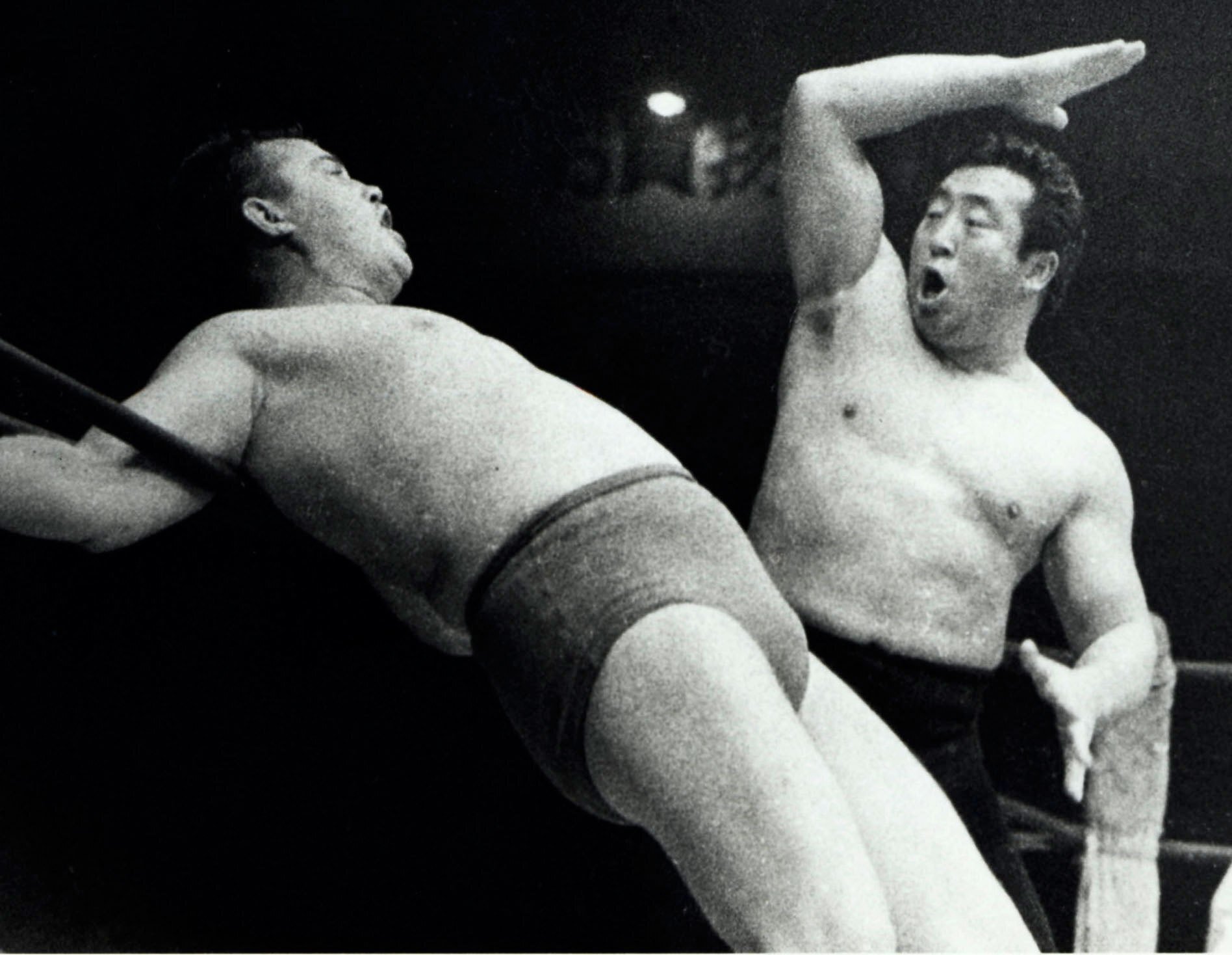 【昭和当時物】■ ブルマァク 坂口征二 ソフビ / 日本プロレス 新日本プロレス黄金コンビ メディコムトイ ブルマァク復刻版 坂口征二