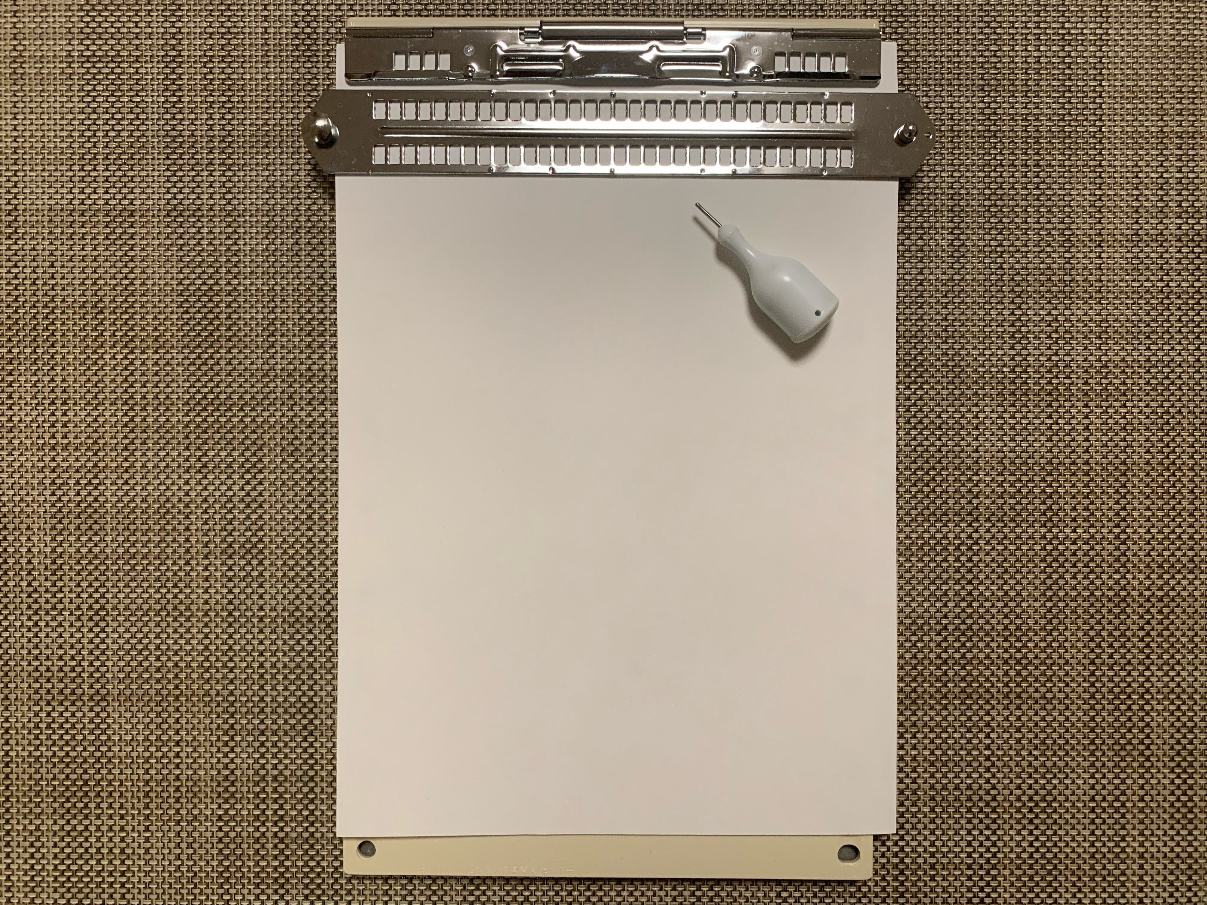 点字盤 見えない学生が使用するツール①｜yuushi.n