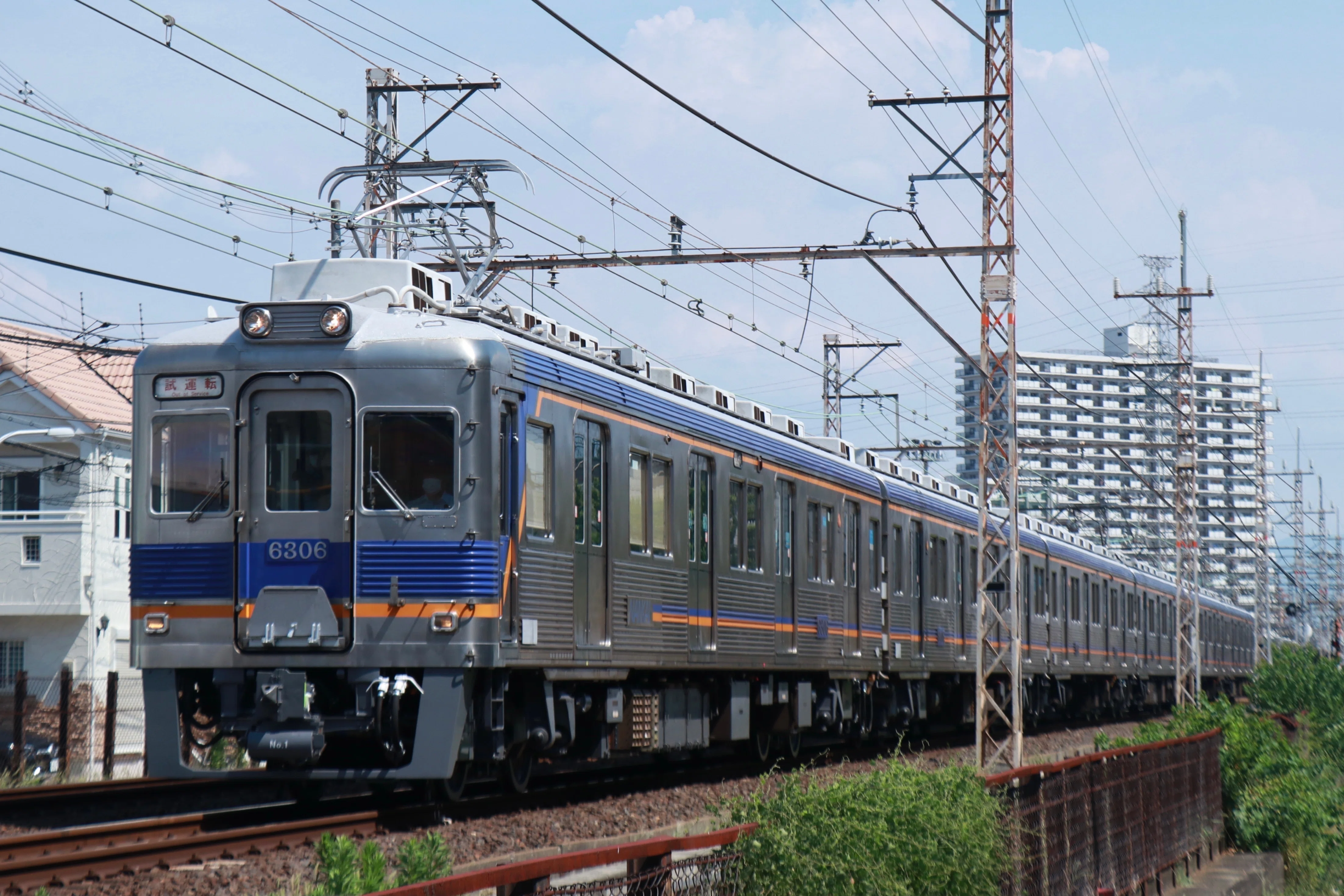 南海6300系6306F 千代田出場試運転｜わいけーあい