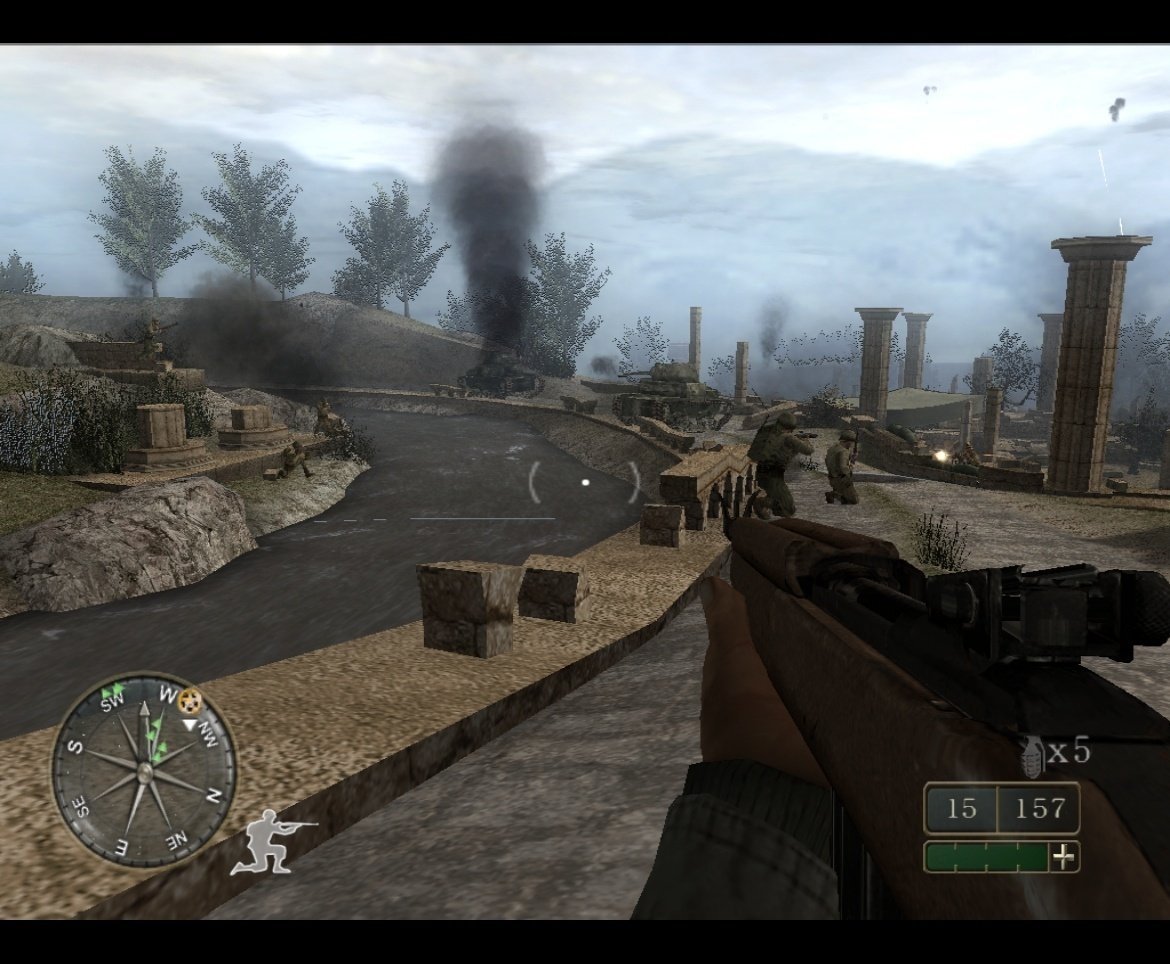 CALL OF DUTY2 BIG RED ONE （PS2)レビュー｜とはと