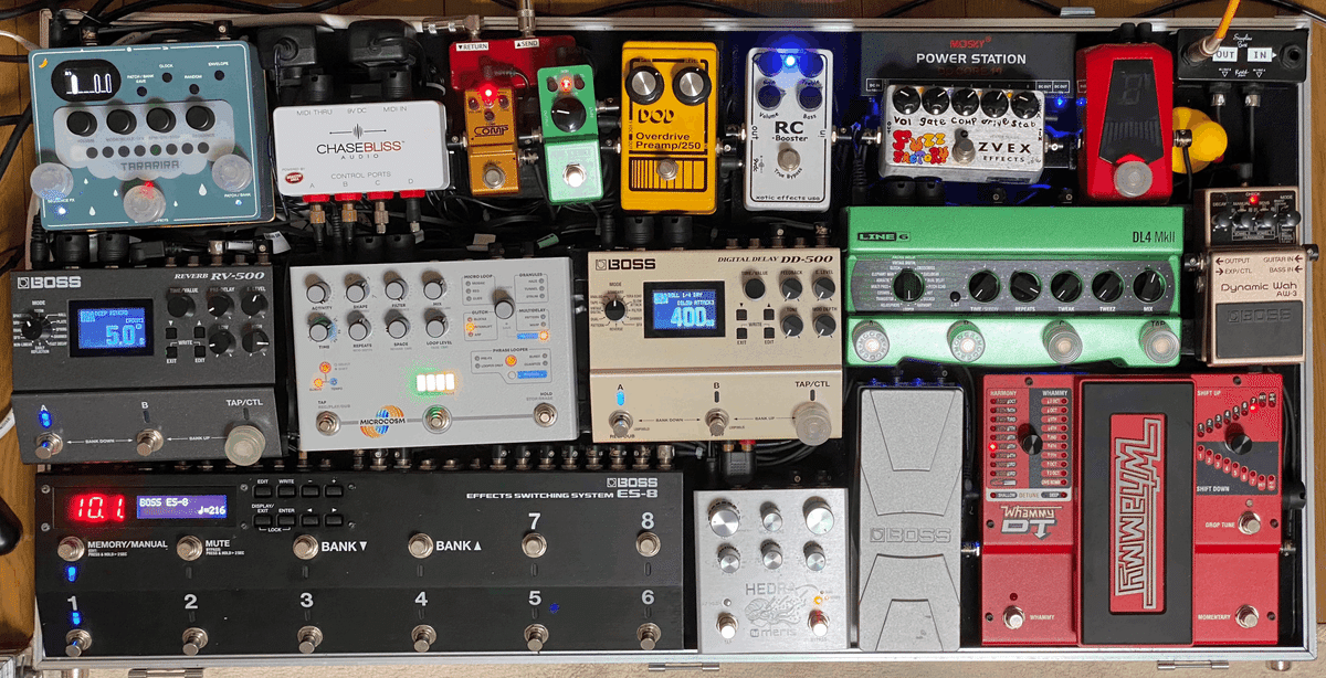 ギター用 エフェクターボード エフェクターボード完成 Strymonの新製品Sunsetとか、雑談: ぎた