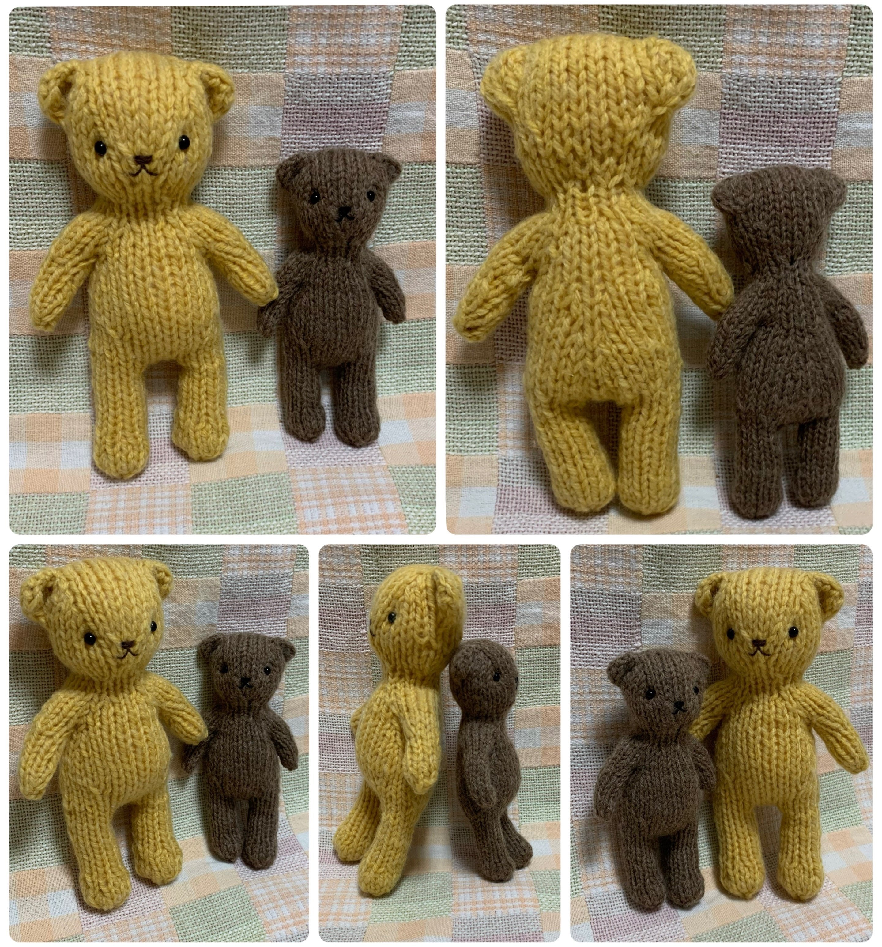 輪編みのクマのあみぐるみ②作り方｜まろん・ど・もんぶらん